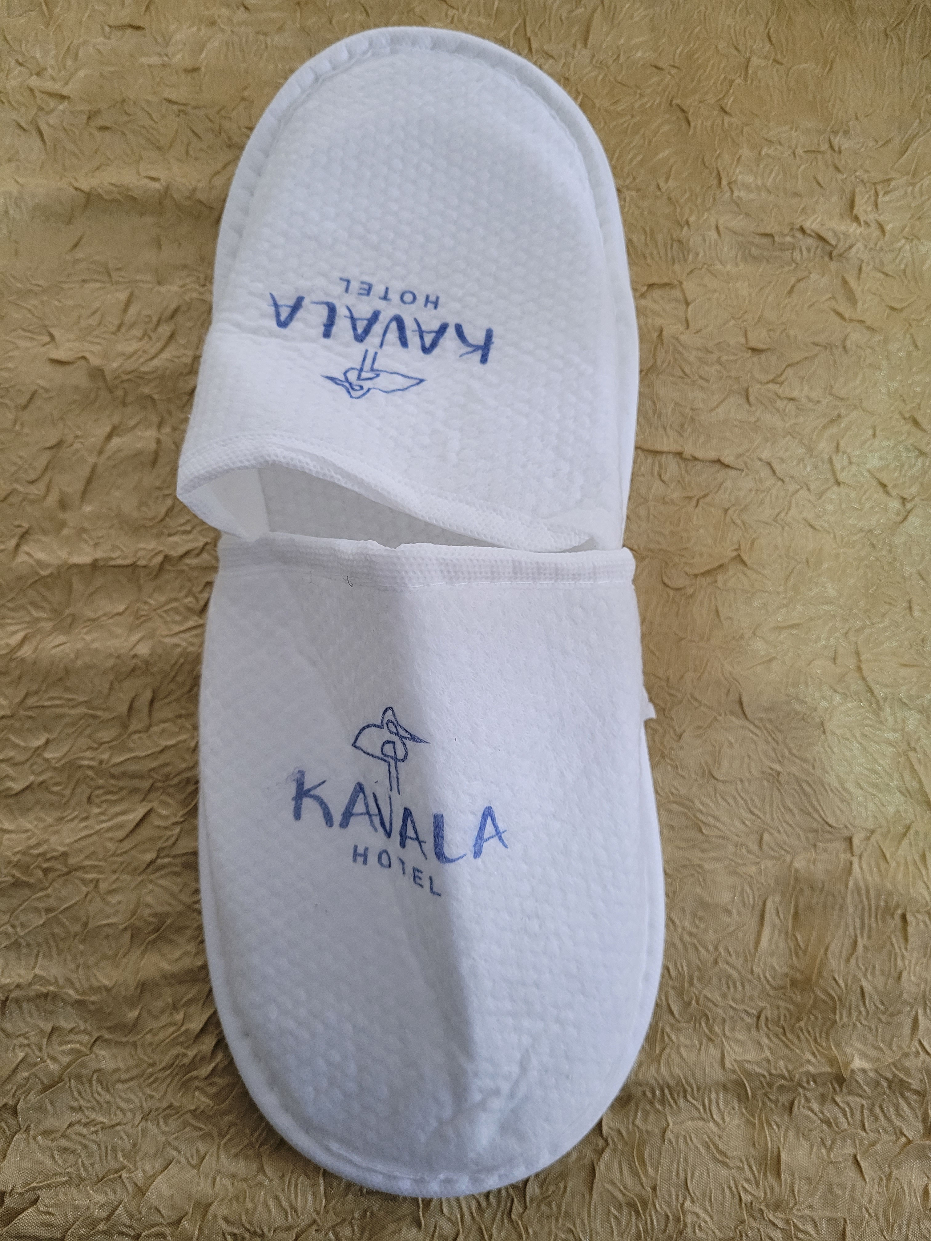 Çift Katlı Petek Havlu Terlik